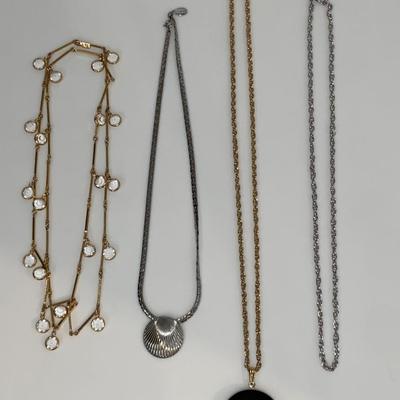 Park Lane, Whiting Davis, and Swarovski Necklaces