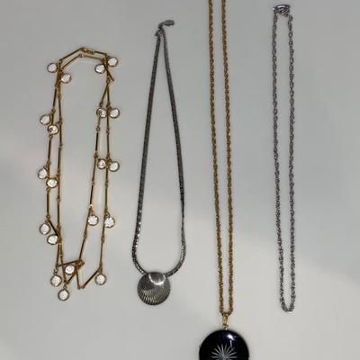 Park Lane, Whiting Davis, and Swarovski Necklaces