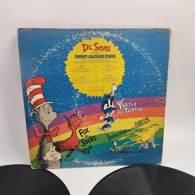 1972 DOUBLE LP DR SUESS FAVORITE CHILDRENS STORIES