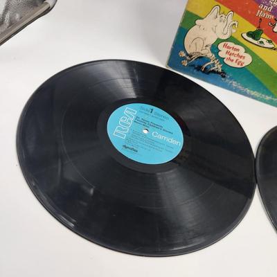 1972 DOUBLE LP DR SUESS FAVORITE CHILDRENS STORIES
