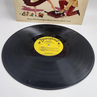 1963 WALT DISNEY CINDERELLA SOUND TRACK LP ALBUM