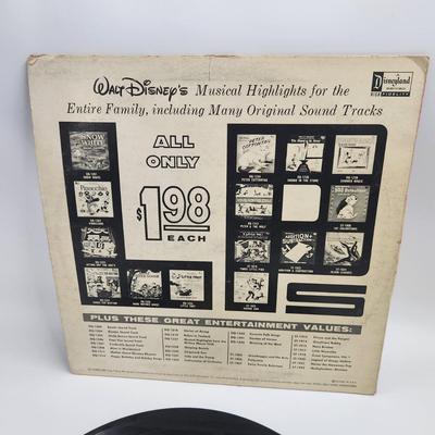1963 WALT DISNEY CINDERELLA SOUND TRACK LP ALBUM