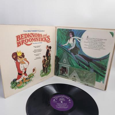 1971 DISNEY BEDKNOBS & BROOM STICKS SOUNTRACK LP ALBUM