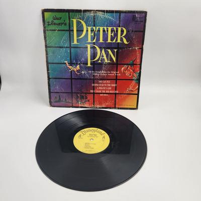 1963 DISNEY ORIGINAL SOUNDTRACK PETER PAN LP ALBUM