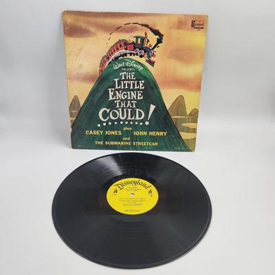 1964 DISNEY PRESENTS THE LITTLE ENGINE THAT COULD LP ALBUM