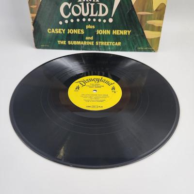 1964 DISNEY PRESENTS THE LITTLE ENGINE THAT COULD LP ALBUM