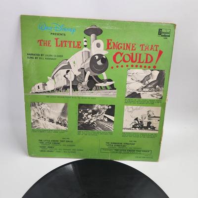 1964 DISNEY PRESENTS THE LITTLE ENGINE THAT COULD LP ALBUM