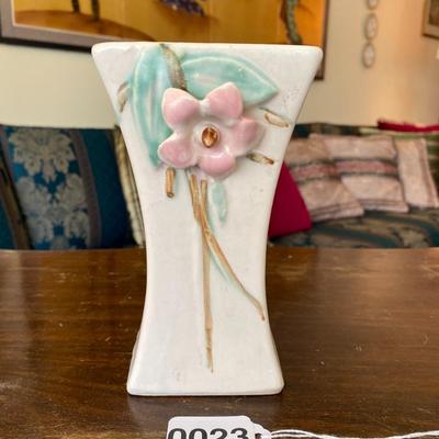 Lovely McCoy Vase with Floral Pattern