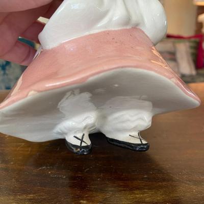 Jessie Grimes Porcelain Figurine Girl in Pink Dress