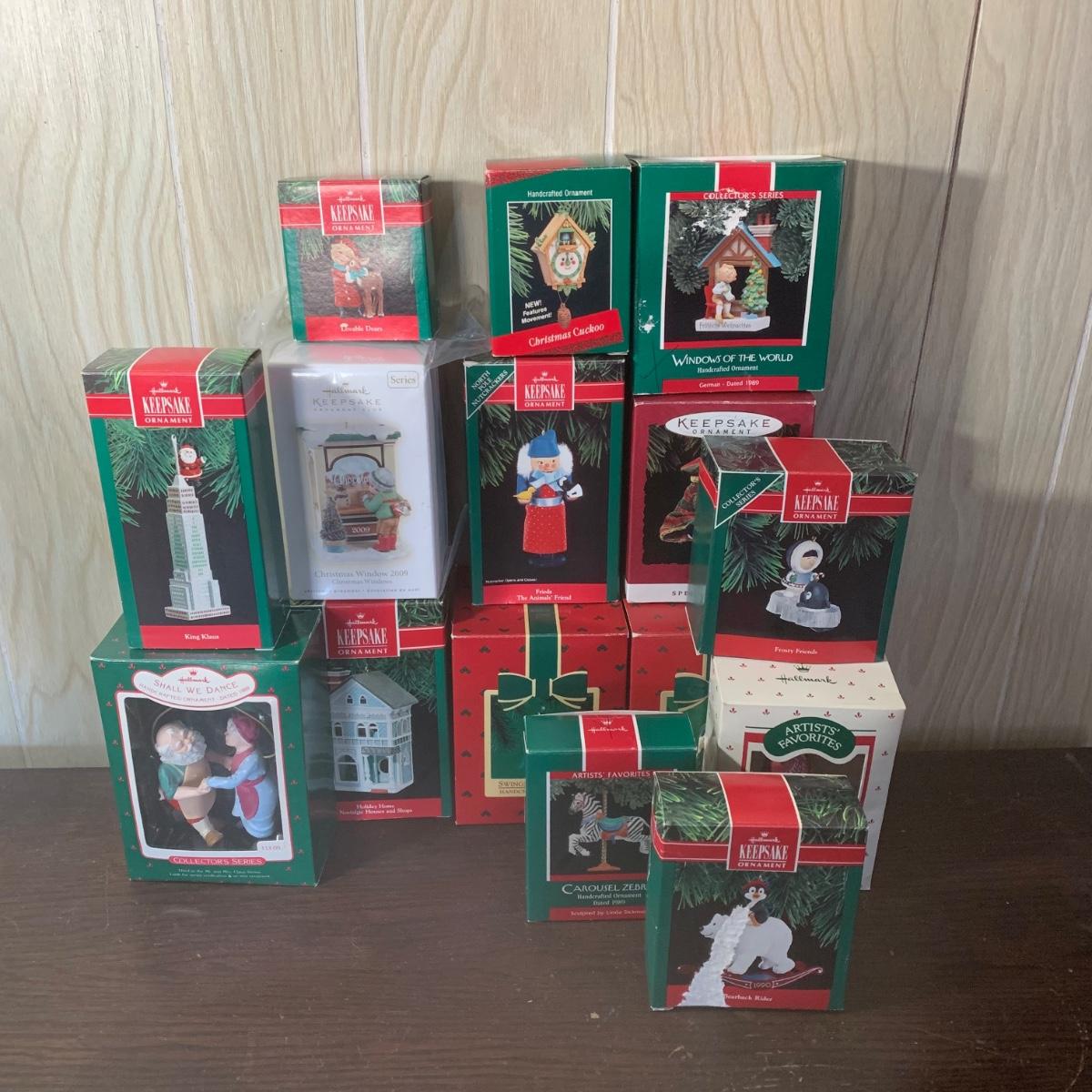 LOT 150R New & Vintage Hallmark Ornament Collections