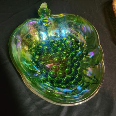 Trio of Carnival Glass Bowls (BS-DW)
