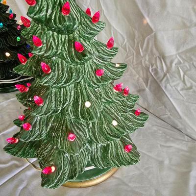 Four Ceramic Christmas Trees + More  (BS-JS)