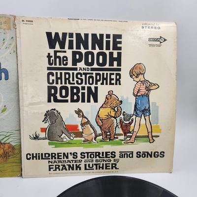 2 WINNIE THE POOH LP ALBUMS
