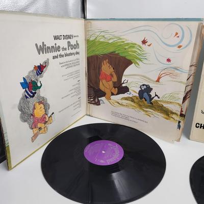 2 WINNIE THE POOH LP ALBUMS