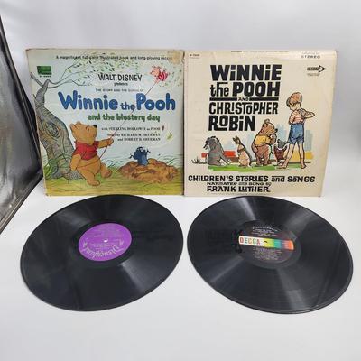 2 WINNIE THE POOH LP ALBUMS