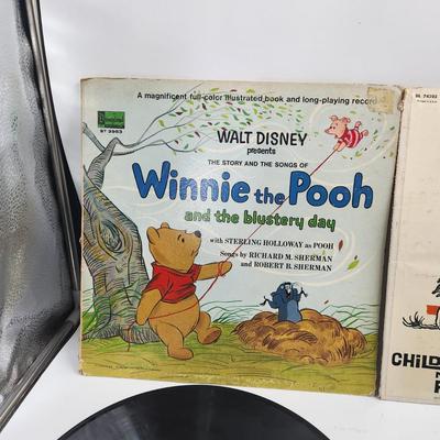 2 WINNIE THE POOH LP ALBUMS