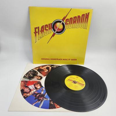 1980 FIRST PRESS FLASH GORDAN ORIGINAL SOUNDTRACK BY QUEEN LP ALBUM