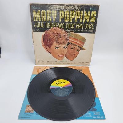 WALT DISNEY MARY POPPINS ORIGINAL MOVIE SOUNTRACK LP ALBUM