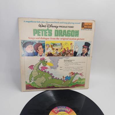 WALT DISNEYS PETE THE DRAGON FULLY ILLUSTRATED LONG PLAYING LP ALBUM