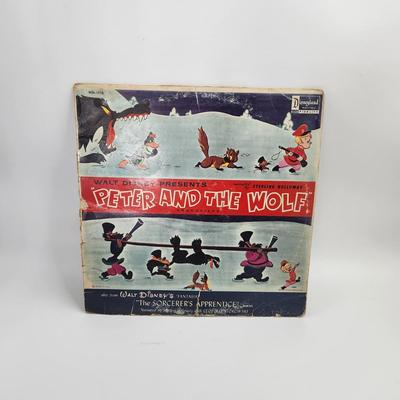 1967 WALT DISNEY PRESENTS PETER & THE WOLF LP ALBUM