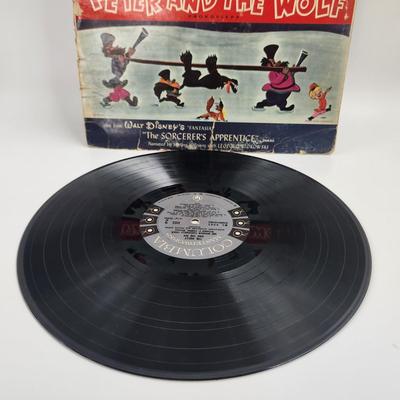 1967 WALT DISNEY PRESENTS PETER & THE WOLF LP ALBUM