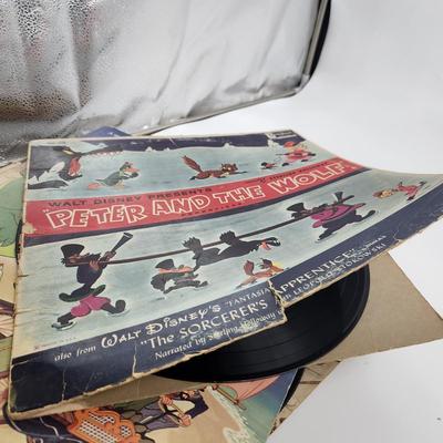 1967 WALT DISNEY PRESENTS PETER & THE WOLF LP ALBUM