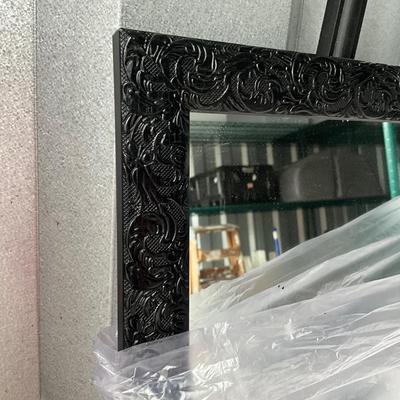 599 New Black Framed Door Mirror