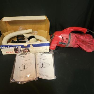 Dirt Devil Hand Vacuum and Accessories (BS-DW)