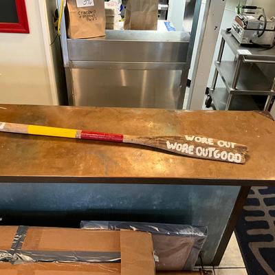 605 Old Oar " Wore Out Wore Out Good"
