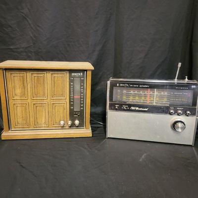 Pair of Vintage Zenith Radios (BS-DW)