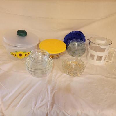 Nesting Bowls and Tea Pot (K-CE)