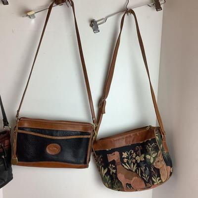 Lot  986 Ladies Leather Handbags / Leather Trimmed Handbags
