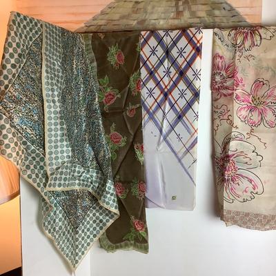 Lot 992. Vintage Ladies Silk Scarves & Ties