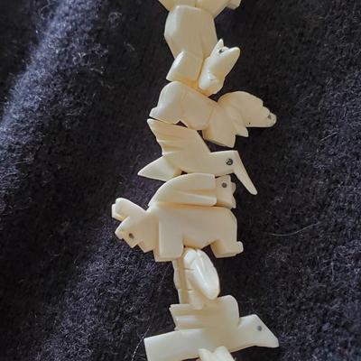 Native American Zuni Animal Fetish (bone)