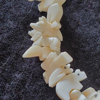 Native American Zuni Animal Fetish (bone)