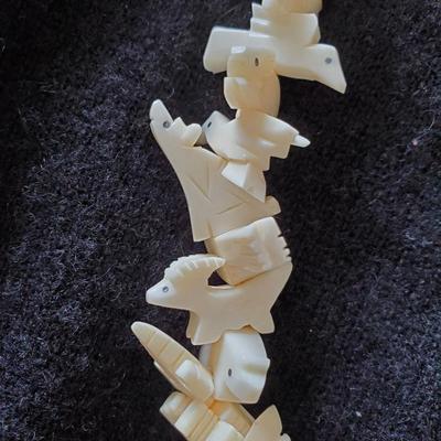 Native American Zuni Animal Fetish (bone)