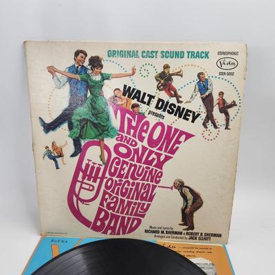 WALT DISNEY PRESENTS THE ONE & ONLY GENUINE ORIGINALFAMILY BAND LP ALBUM