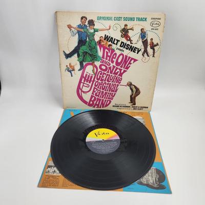WALT DISNEY PRESENTS THE ONE & ONLY GENUINE ORIGINALFAMILY BAND LP ALBUM