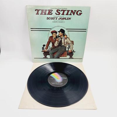 THE STING ORIGINAL MOTION PICTURE SOUNDTRACK FEATURING MUSIC BY SCOTT JOPLIN LP ALBUM