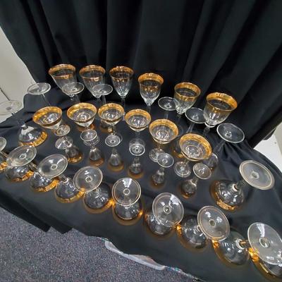 Handblown Glass Stems from Hungary - Lot 1