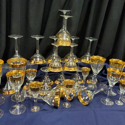 Glass Stemware - 36 Pieces