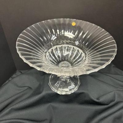 Lead Crystal Pedestal Bowl