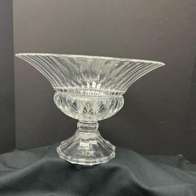 Lead Crystal Pedestal Bowl