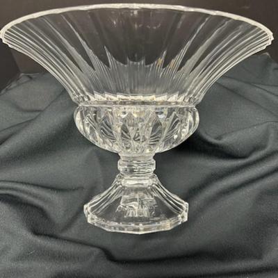 Lead Crystal Pedestal Bowl