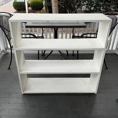 625 White Painted Bookshelf