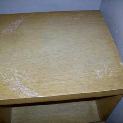 nightstand, side table w drawer solid wood