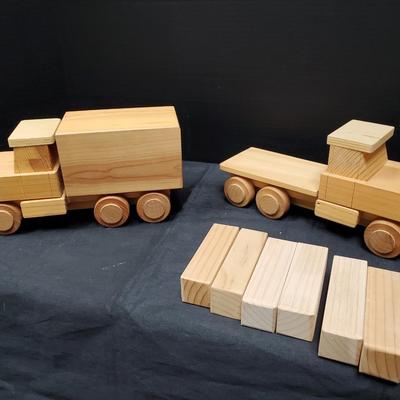 Handcrafted Trucks and Blocks
