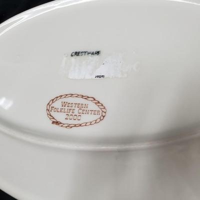 Westward HO Boots and Saddle Dishes