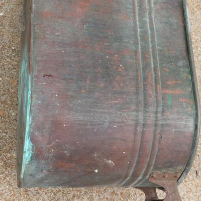 copper tub, boiler nice patina