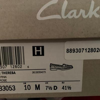 womens shoes clarks brand new in box sz 10
